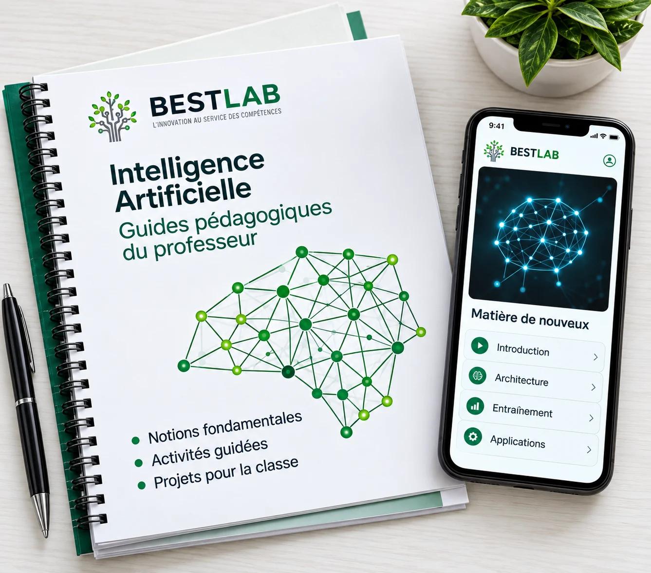 Support pédagogique BestLab pour enseigner l’intelligence artificielle